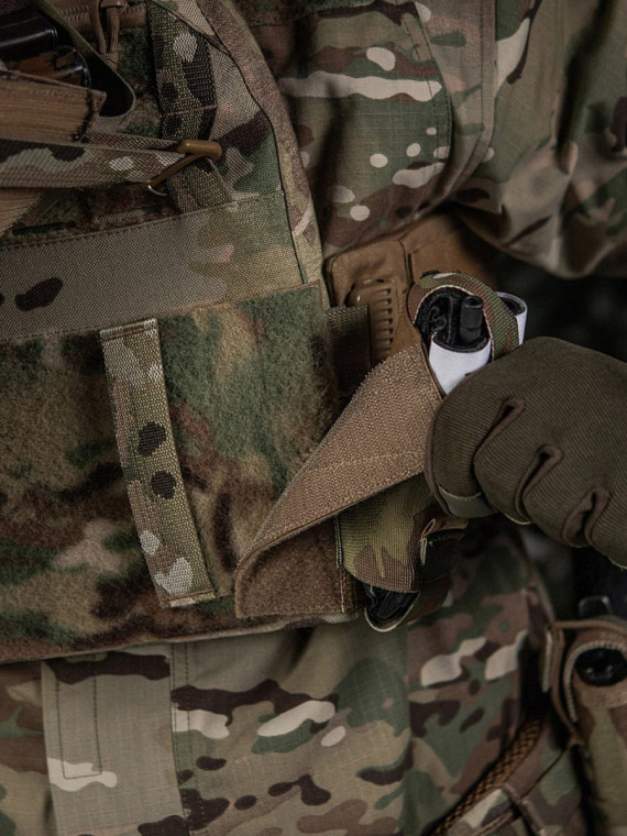 M-TAC ŁADOWNICA NA STAZĘ ELASTYCZNĄ Z RZEPEM GEN.III MULTICAM