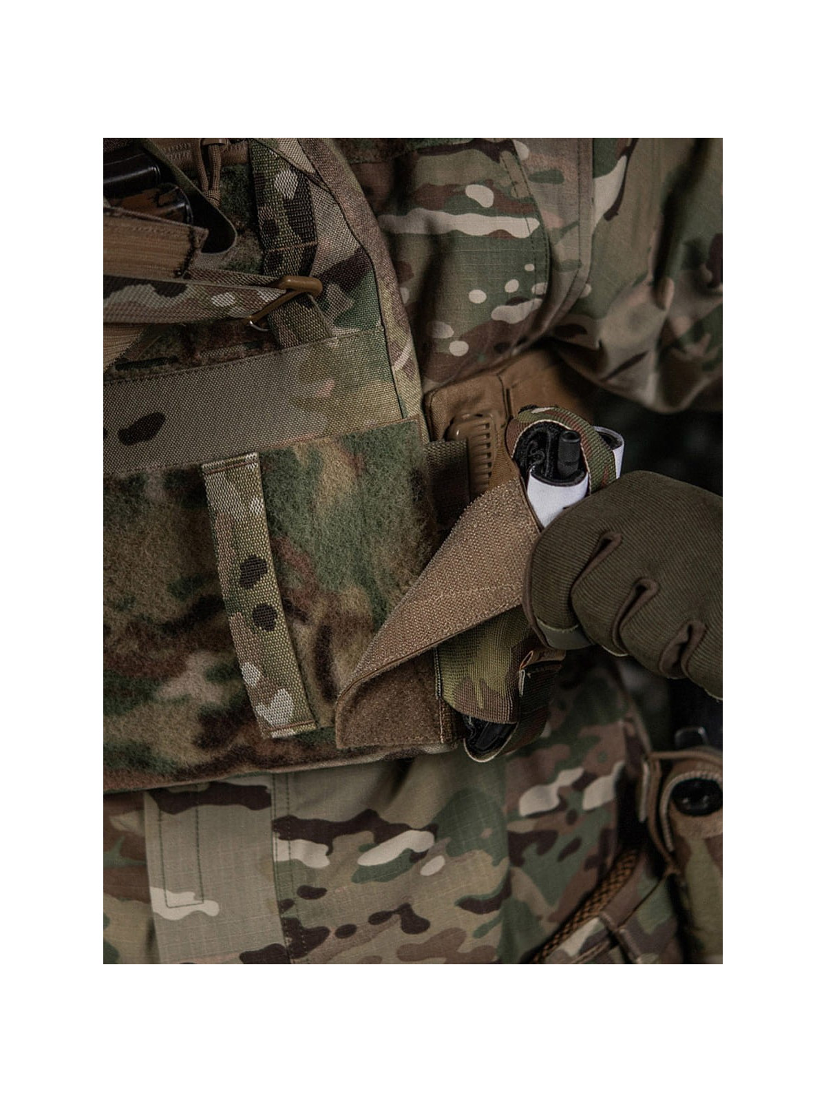M-TAC ŁADOWNICA NA STAZĘ ELASTYCZNĄ Z RZEPEM GEN.III MULTICAM
