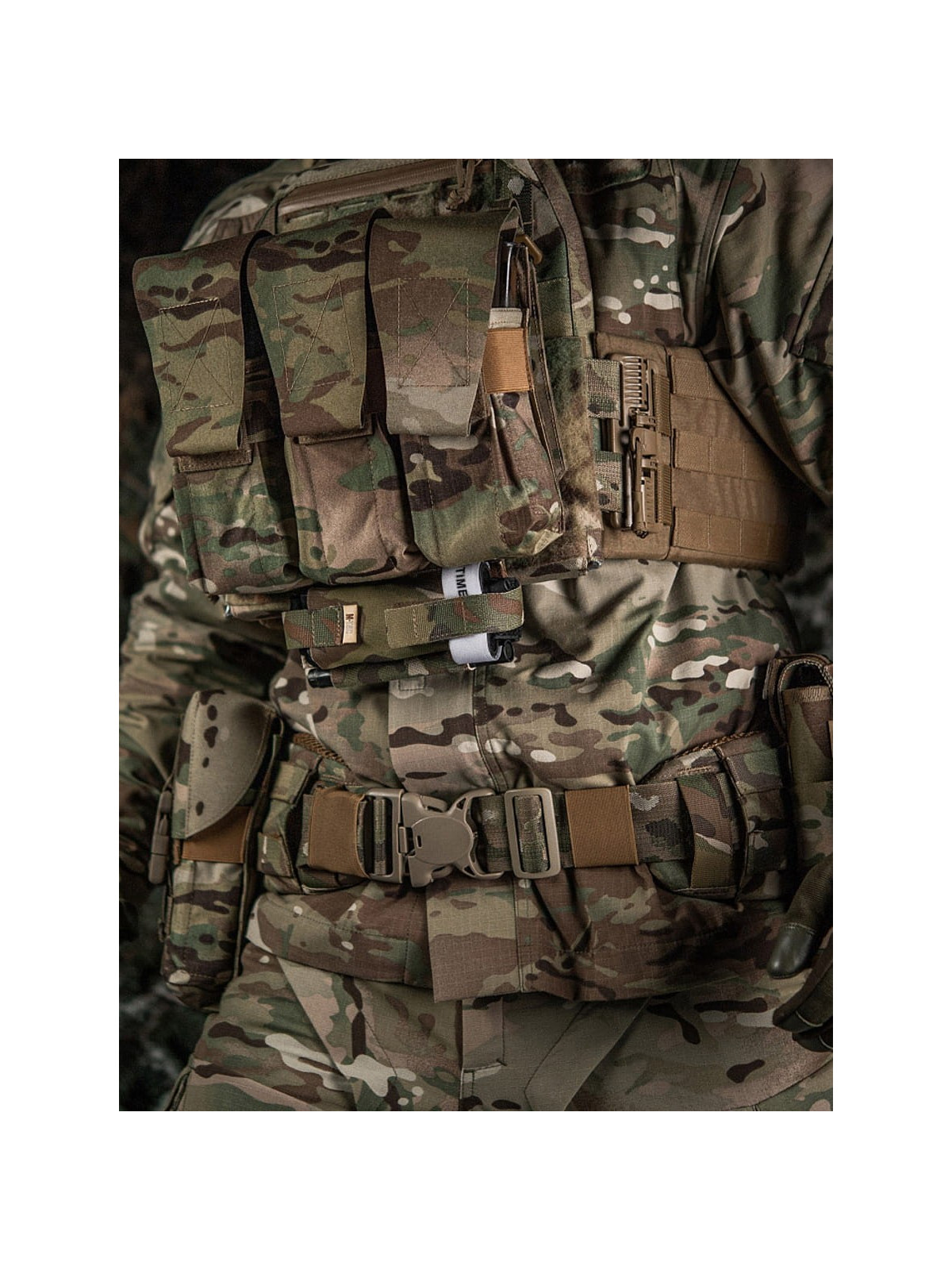 M-TAC ŁADOWNICA NA STAZĘ ELASTYCZNĄ Z RZEPEM GEN.III MULTICAM