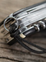 M-TAC Brelok Paracord Zawieszka Helix Skull Czarno-Szary