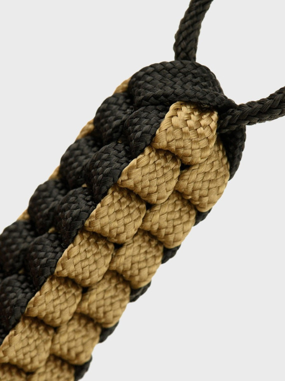 M-TAC Brelok Paracord Zawieszka Cuboid Skull Czarny-Coyote