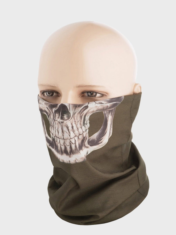 M-TAC KOMIN SZALOKOMINIARKA LEKKA REAPER SKULL OLIWKOWA