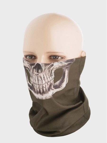 M-TAC KOMIN SZALOKOMINIARKA LEKKA REAPER SKULL OLIWKOWA