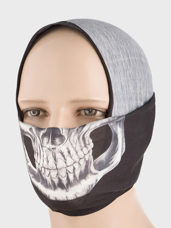 M-TAC KOMIN SZALOKOMINIARKA LEKKA REAPER SKULL CZARNA