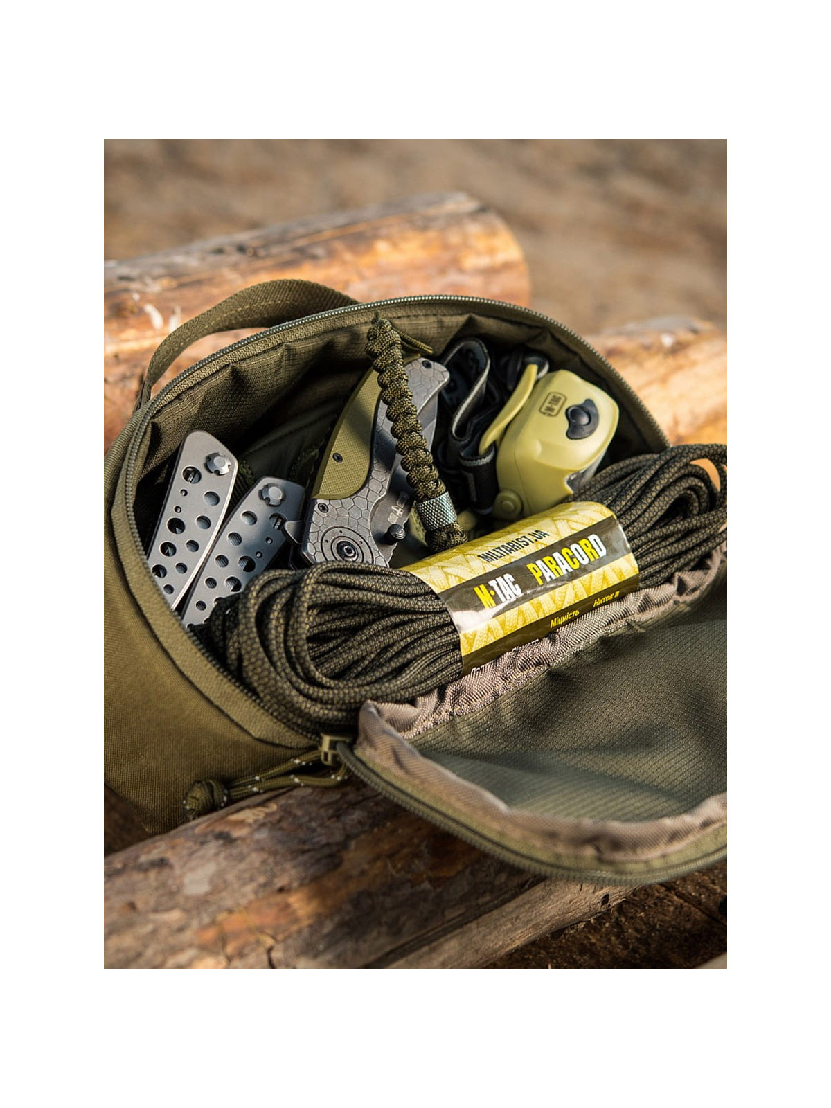 M-TAC ORGANIZER ERGONOMICZNY ELITE 26x11CM oliwkowy
