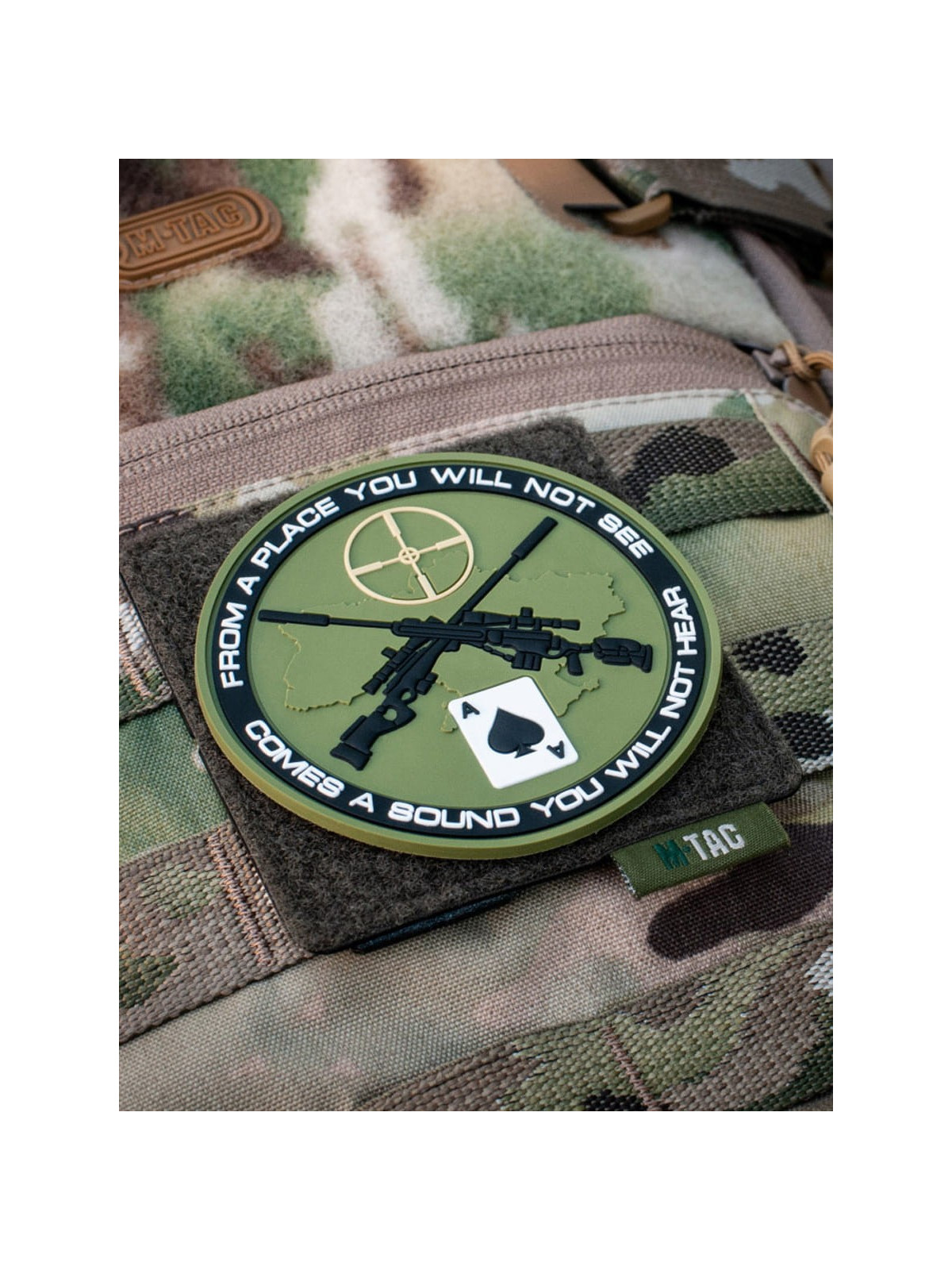M-TAC PANEL NA NASZYWKI NA MOLLE 80x85mm OLIWKOWY