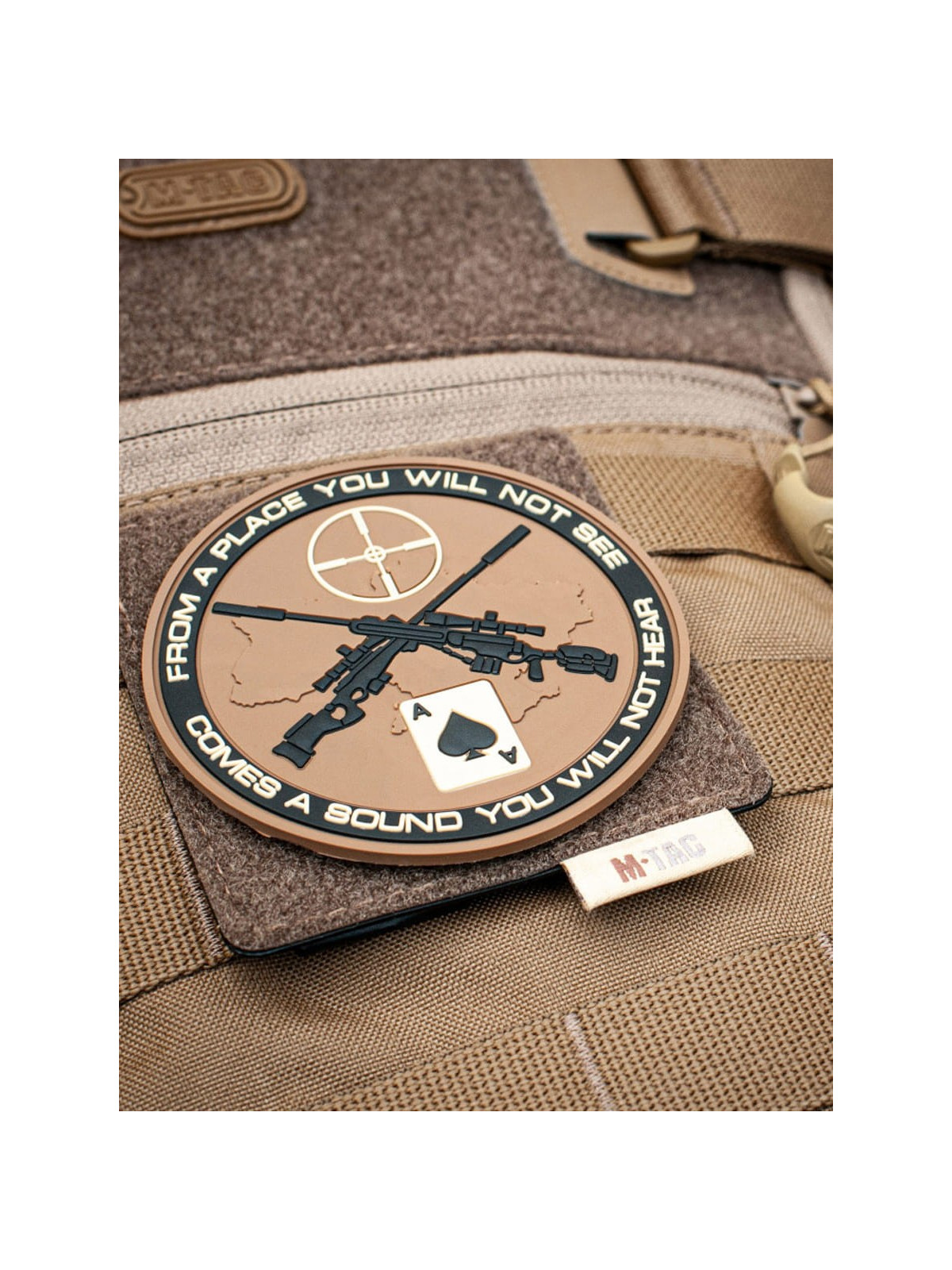 M-TAC PANEL NA NASZYWKI NA MOLLE 80x85mm COYOTE
