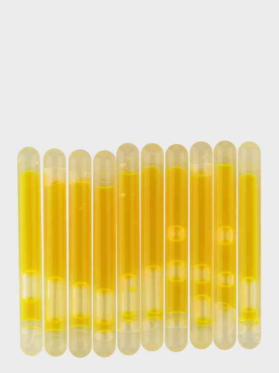 M-TAC ŚWIATŁA CHEMICZNE 40x4,5mm 10 szt. ŻÓŁTE