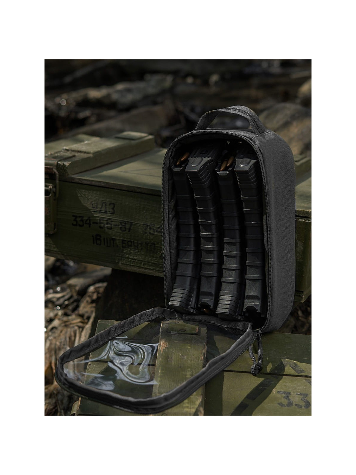 M-TAC ORGANIZER PRZEZROCZYSTY EDC ERGON ELITE 22x14CM CZARNY