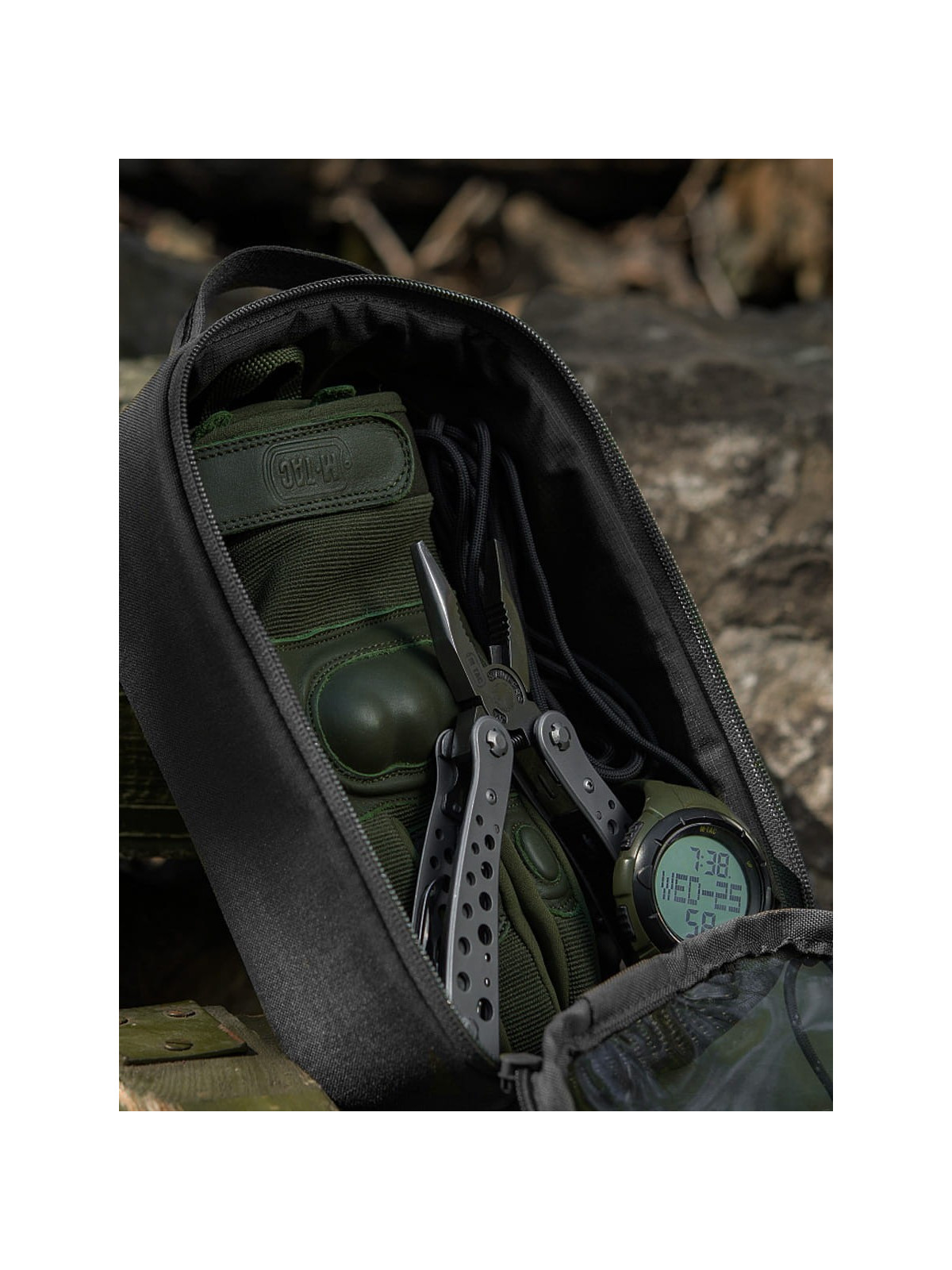 M-TAC ORGANIZER PRZEZROCZYSTY EDC ERGON ELITE 22x14CM CZARNY