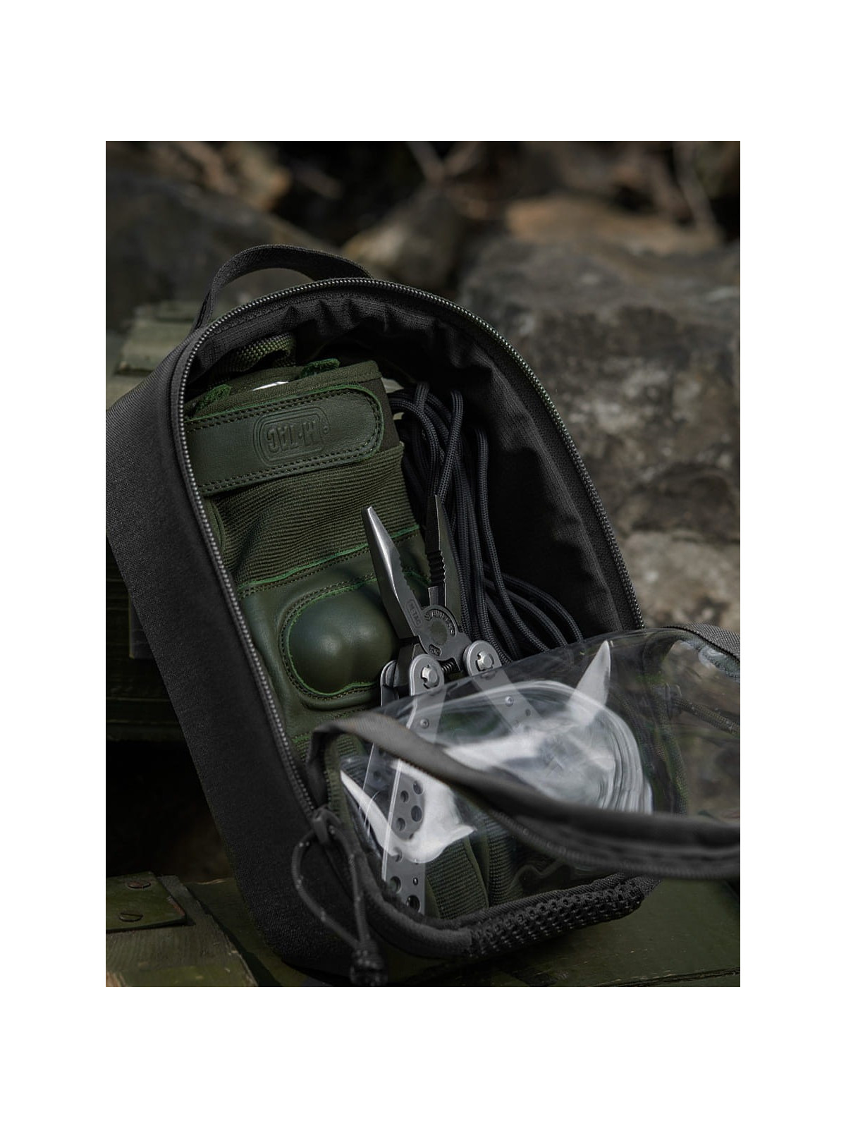M-TAC ORGANIZER PRZEZROCZYSTY EDC ERGON ELITE 22x14CM CZARNY