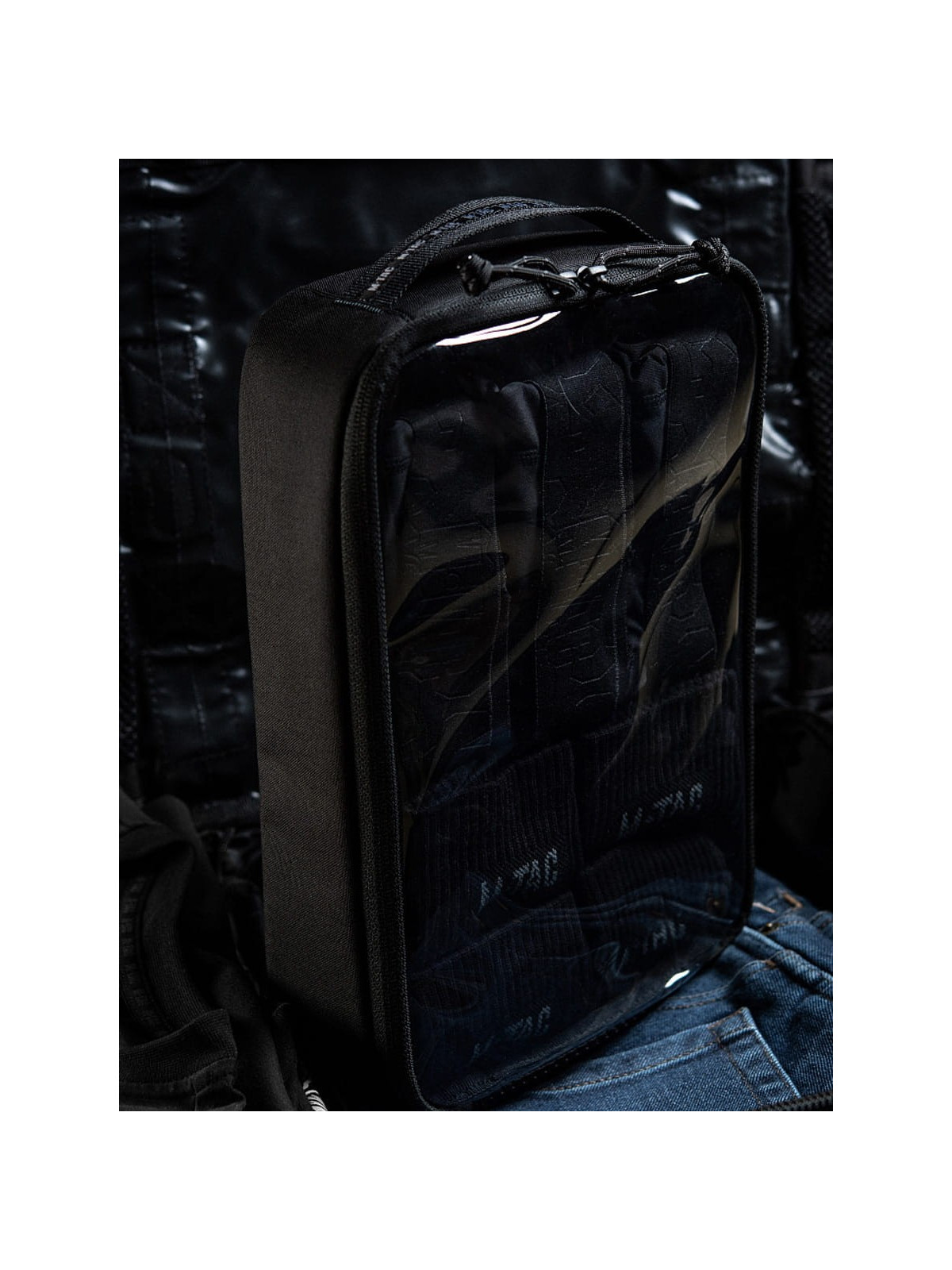 M-TAC ORGANIZER PRZEZROCZYSTY EDC ERGON ELITE 30x19CM CZARNY
