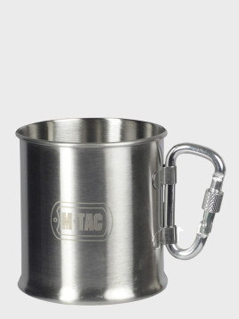 M-TAC KUBEK Z KARABIŃCZYKIEM 250ML STAL NIERDZEWNA