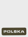 M-TAC Naszywka Polska Laser Cut Rzep 25x80mm OLIWKOWO-biała