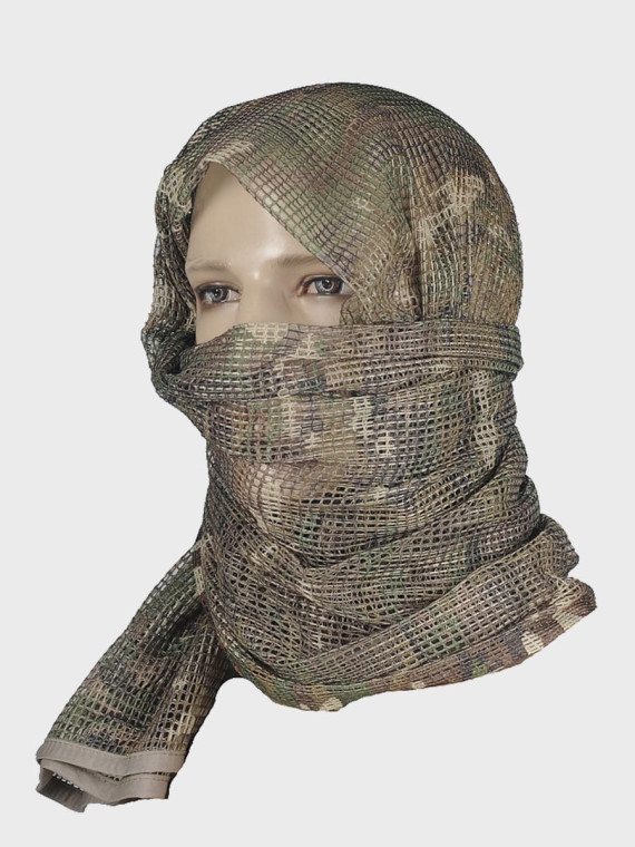 M-TAC CHUSTA SIATKA SZAL SNAJPERSKI MULTICAM
