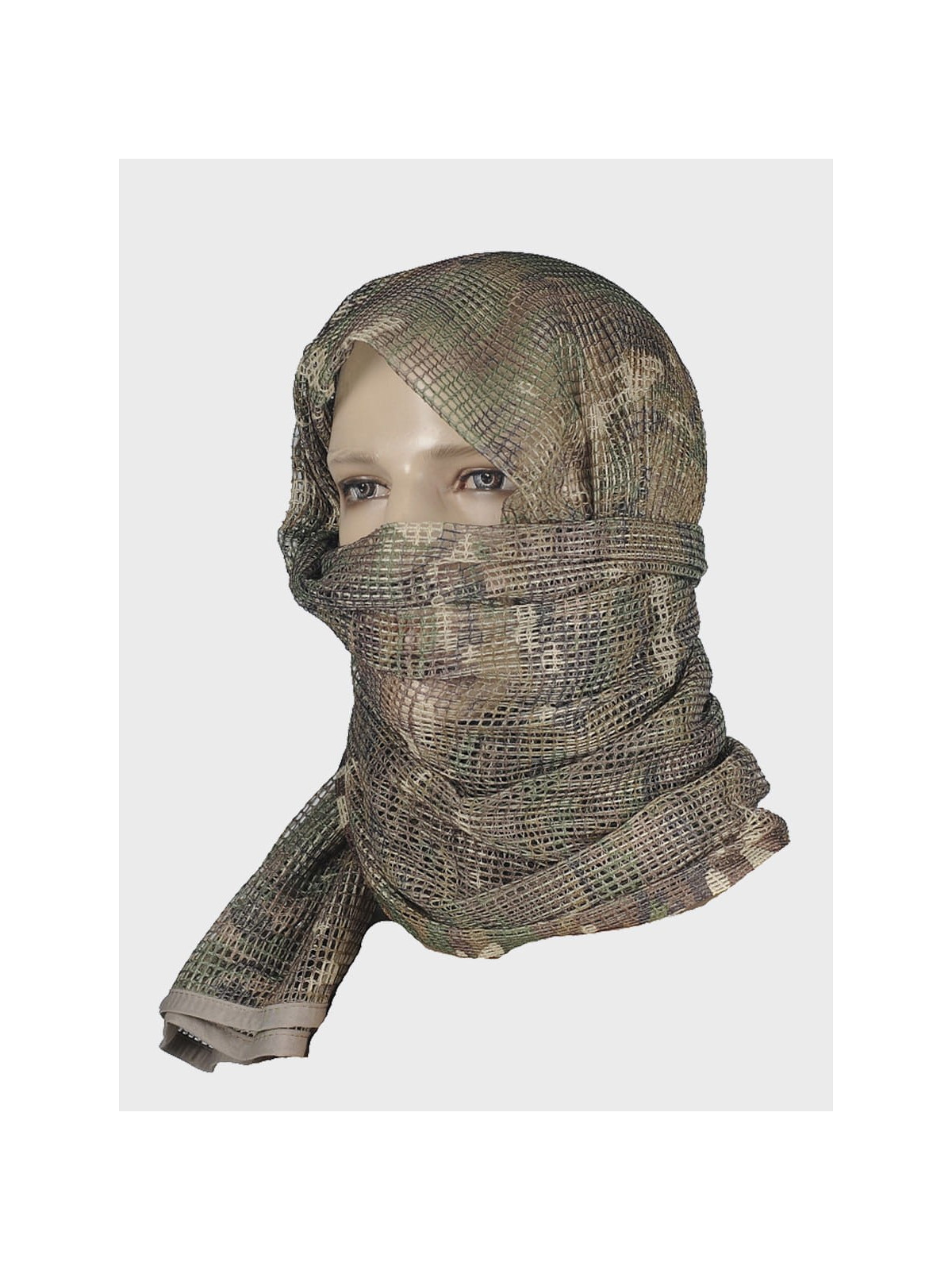 M-TAC CHUSTA SIATKA SZAL SNAJPERSKI MULTICAM