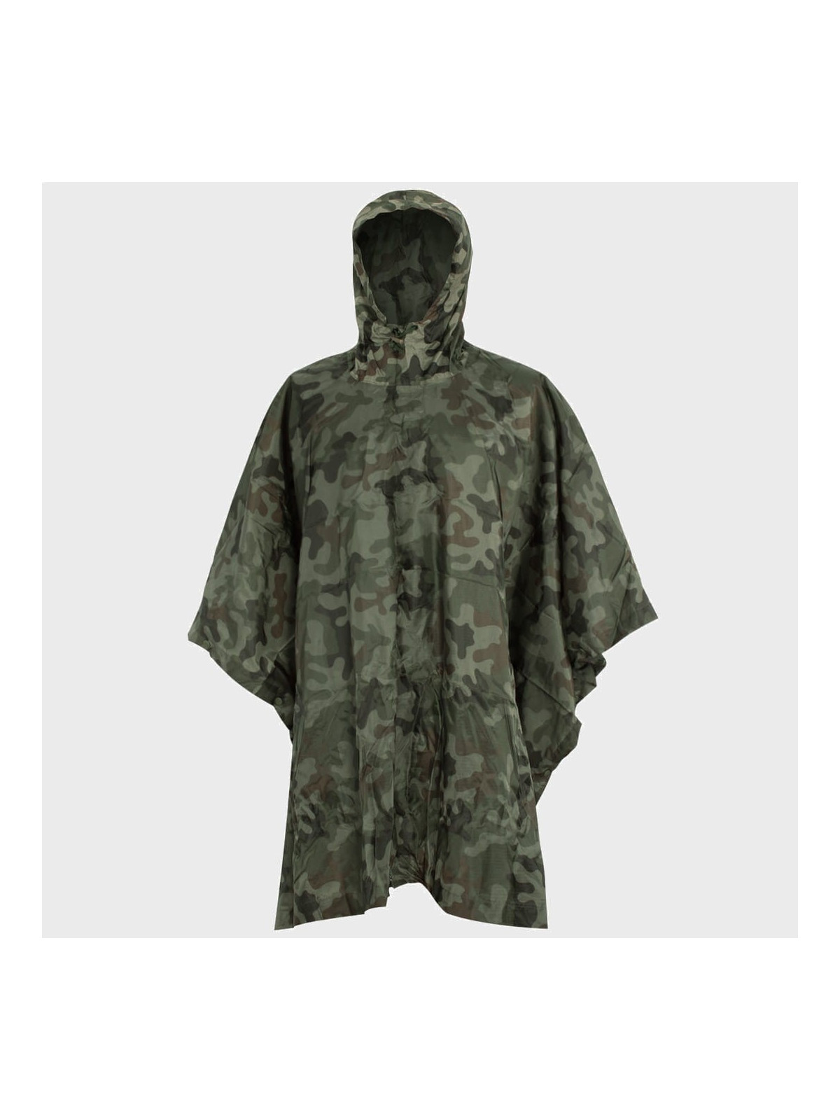 TEXAR Peleryna Przeciwdeszczowa Ponczo wojskowe z Kapturem WZ.93 PL CAMO
