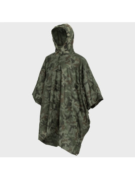 TEXAR Peleryna Przeciwdeszczowa Ponczo wojskowe z Kapturem WZ.93 PL CAMO