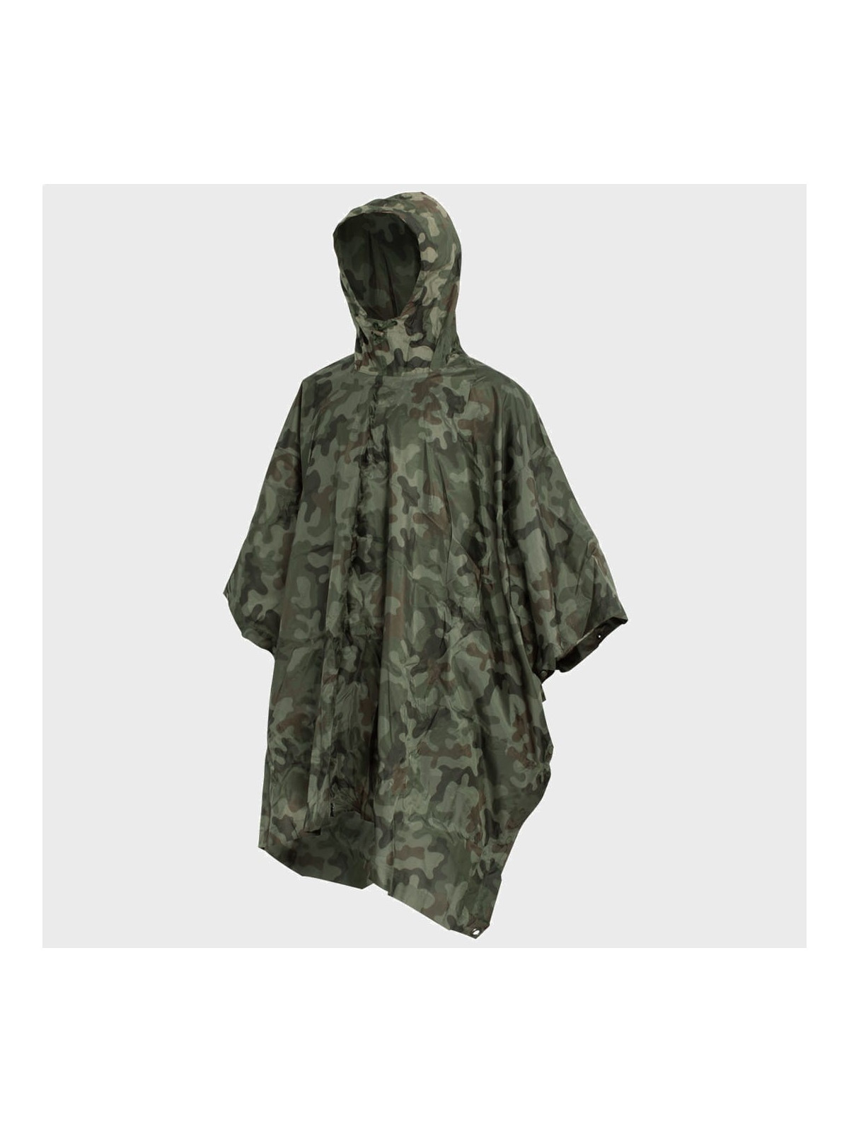 TEXAR Peleryna Przeciwdeszczowa Ponczo wojskowe z Kapturem WZ.93 PL CAMO