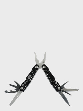 M-TAC MULTITOOL TYPE 4 STAL NIERDZEWNA 9 NARZĘDZI CZARNY