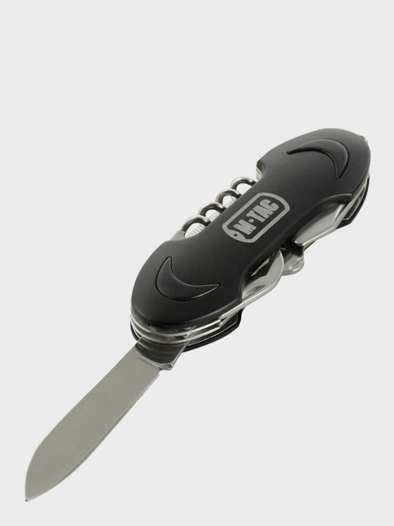 M-TAC MULTITOOL SKŁADANY SCYZORYK 7 NARZĘDZI CZARNY