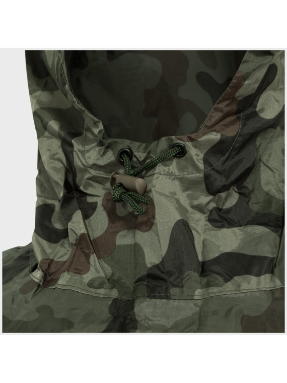 TEXAR Peleryna Przeciwdeszczowa Ponczo wojskowe z Kapturem WZ.93 PL CAMO