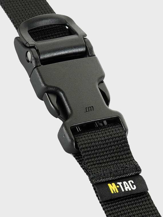M-TAC PAS KOMPRESYJNY ZABEZPIECZAJĄCY 130cm Gen II CZARNY