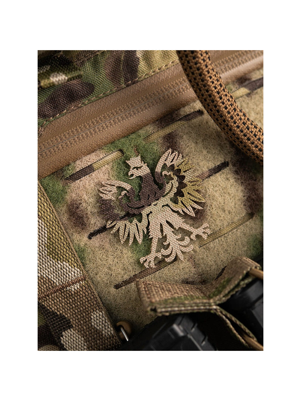 M-TAC NASZYWKA POLSKI ORZEŁ LASER CUT RZEP MULTICAM