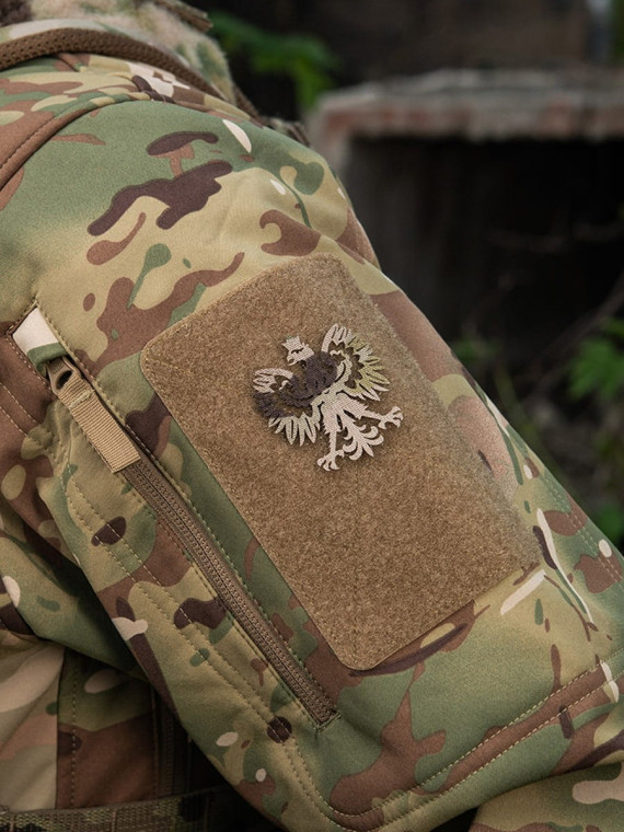 M-TAC NASZYWKA POLSKI ORZEŁ LASER CUT RZEP MULTICAM