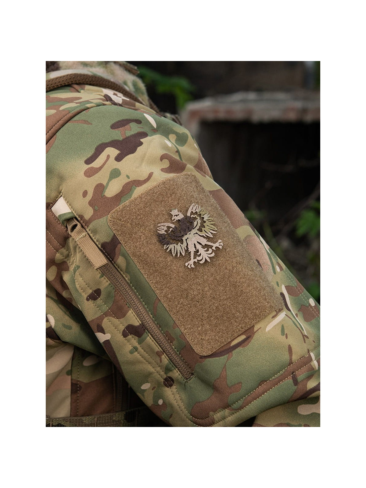 M-TAC NASZYWKA POLSKI ORZEŁ LASER CUT RZEP MULTICAM