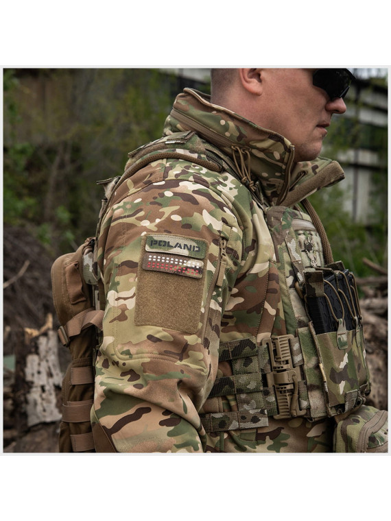 M-TAC NASZYWKA POLAND LASER RZEP 25X80 MULTICAM