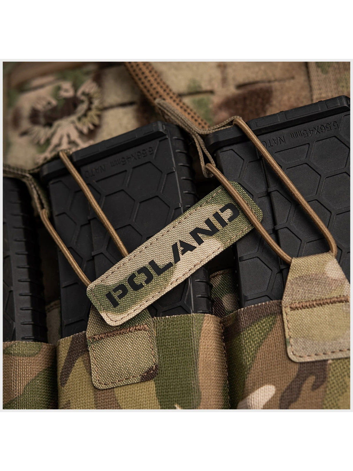 M-TAC NASZYWKA POLAND LASER RZEP 25X80 MULTICAM