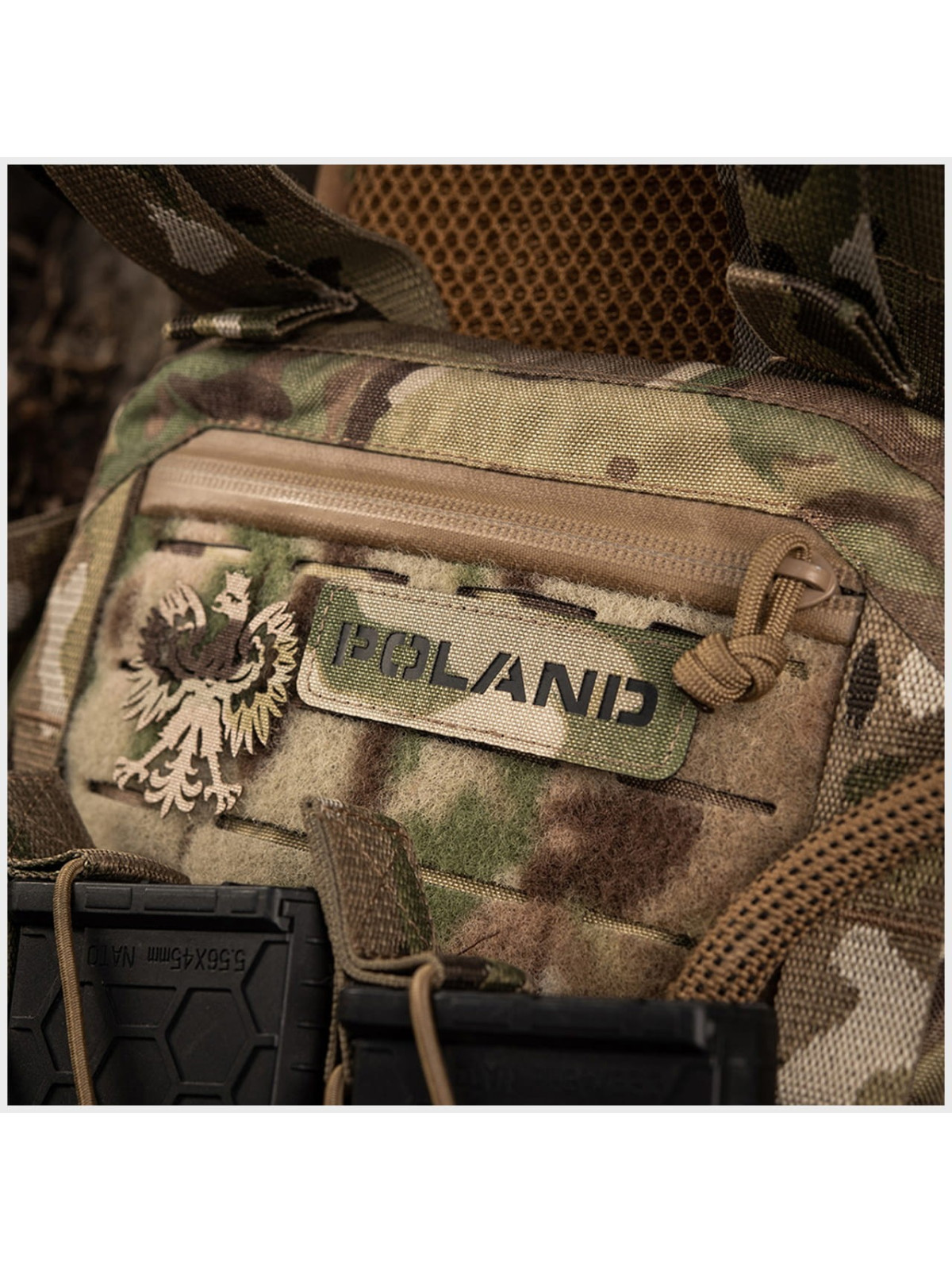 M-TAC NASZYWKA POLAND LASER RZEP 25X80 MULTICAM