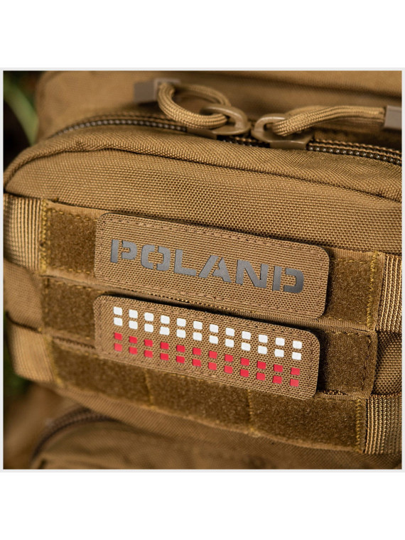 M-TAC NASZYWKA POLAND LASER RZEP 25X80 COYOTE