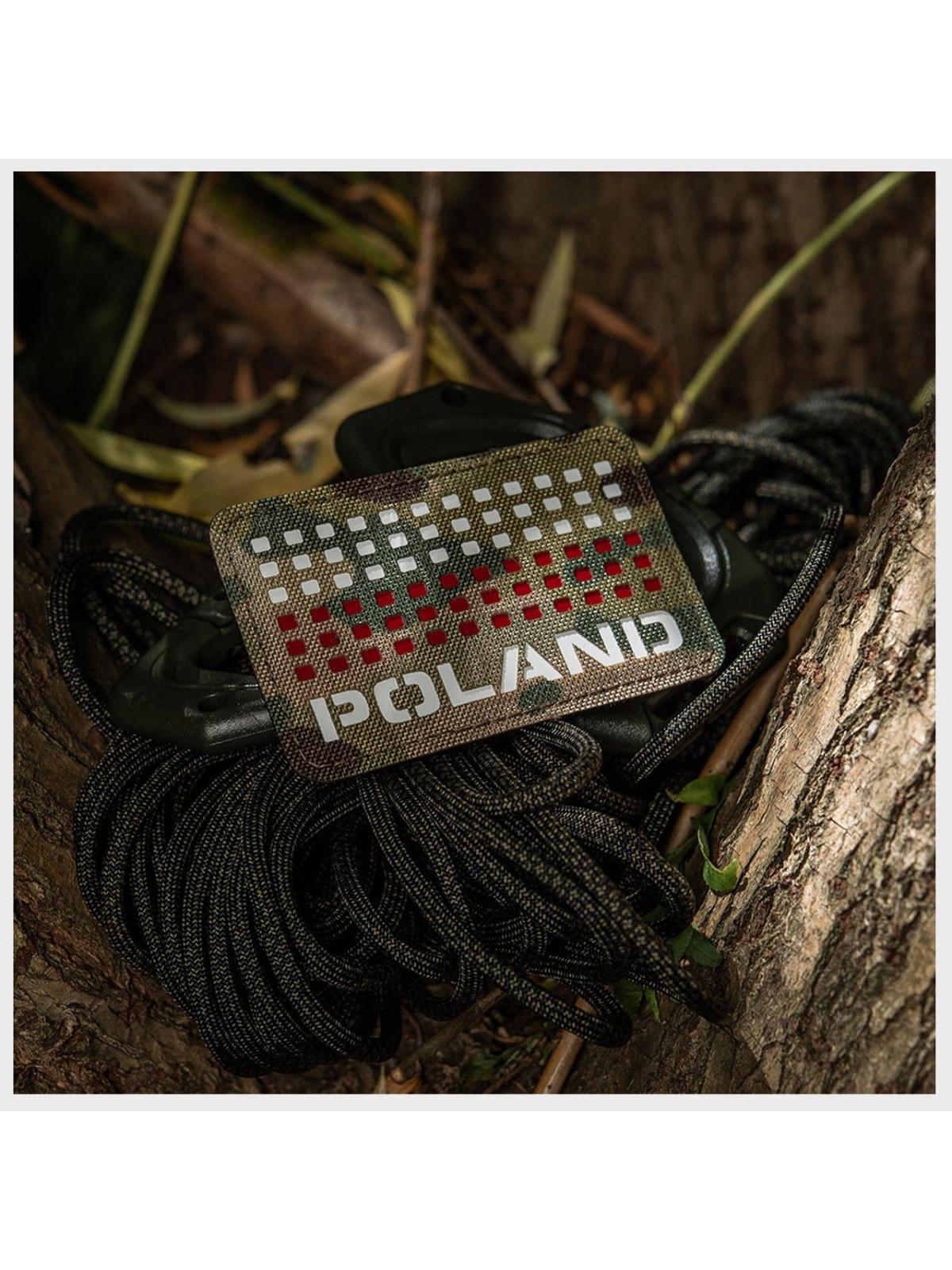 M-TAC NASZYWKA POLAND FLAGA RZEP 50/80 COYOTE