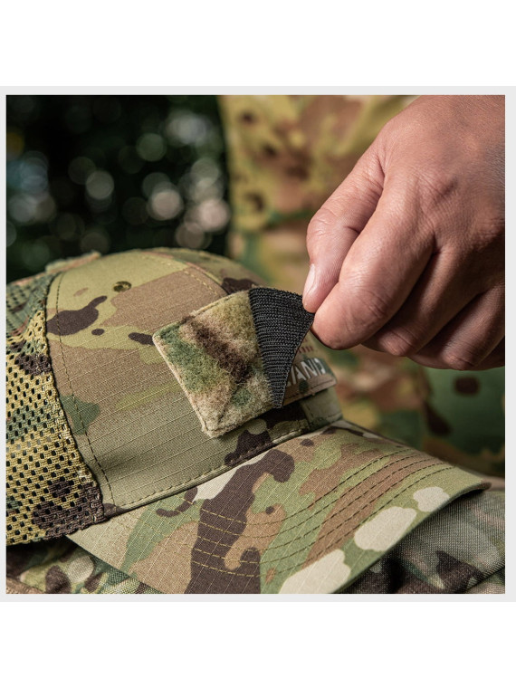 M-TAC NASZYWKA POLAND FLAGA RZEP 50/80 CZARNA