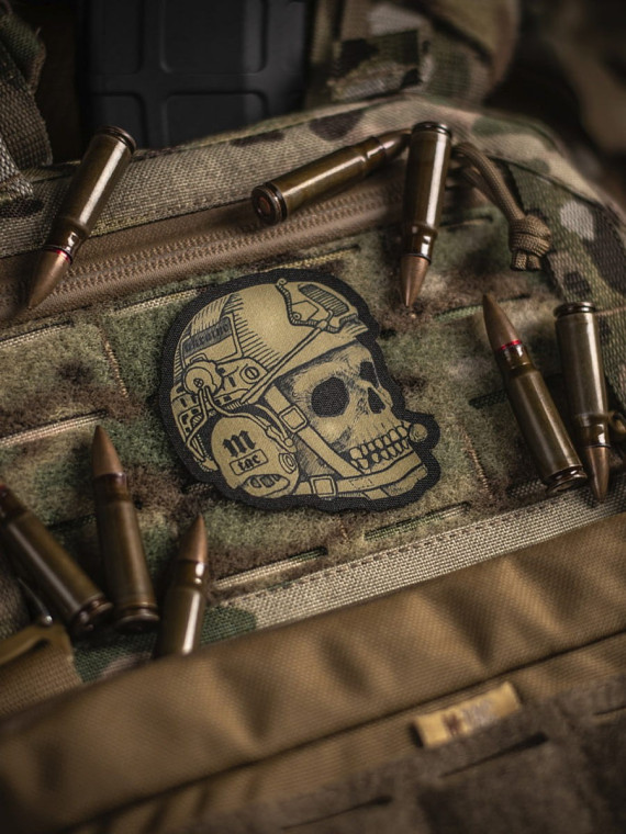 M-TAC NASZYWKA OPERATOR CZASZKA NADRUK COYOTE