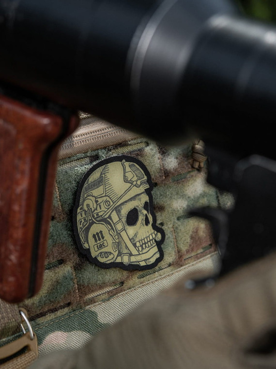M-TAC NASZYWKA OPERATOR CZASZKA NADRUK COYOTE
