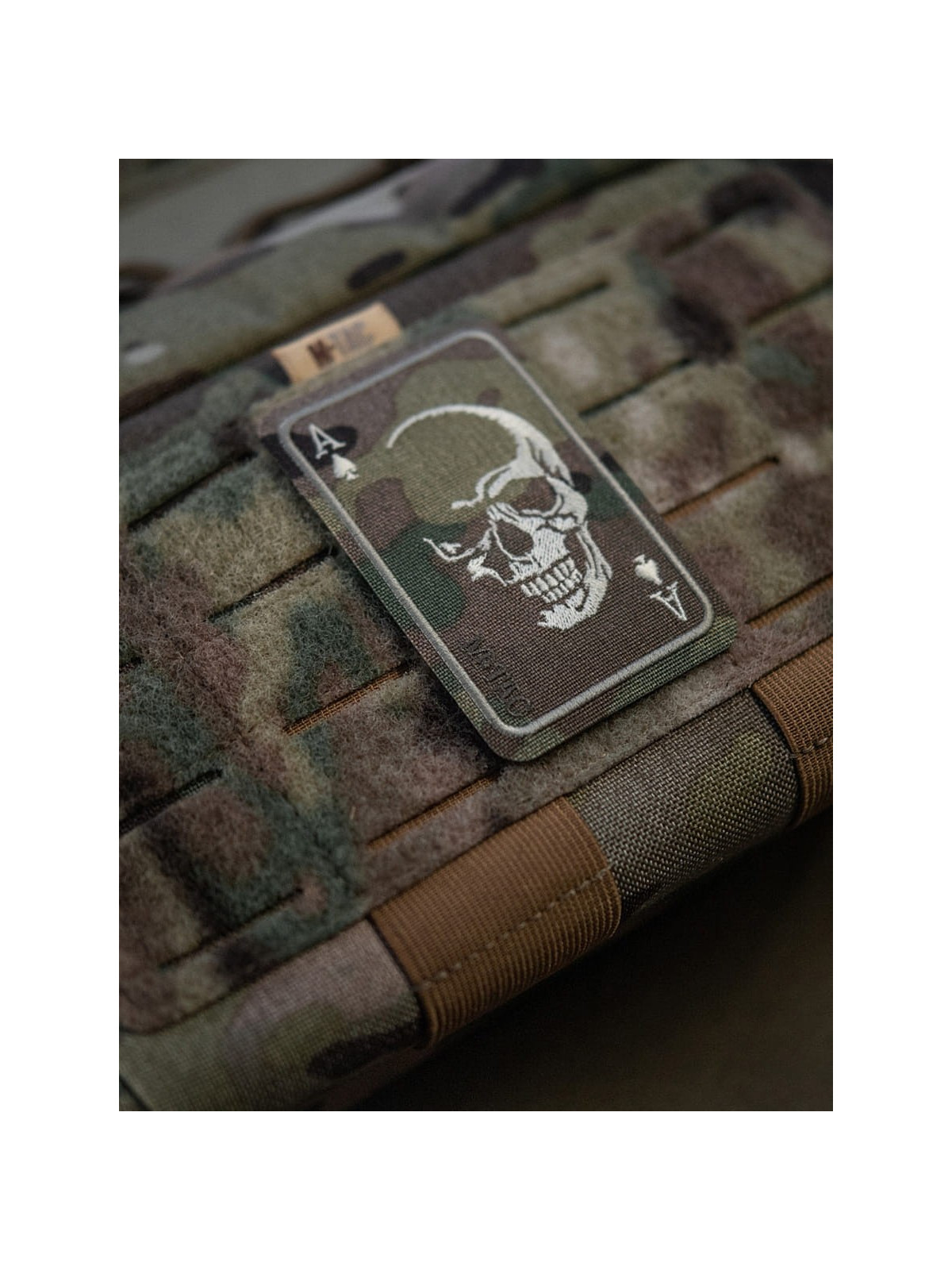 M-TAC NASZYWKA FACE OF WAR CZASZKA HAFTOWANA MULTICAM