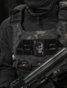 M-TAC NASZYWKA FACE OF WAR CZASZKA HAFTOWANA CZARNA