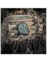M-TAC NASZYWKA 3D WAR IS HELL PVC SZARA