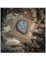 M-TAC NASZYWKA 3D WAR IS HELL PVC SZARA