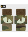 M-TAC NASZYWKA 3D TIGER EYE LASER CUT MULTICAM-FLUORESCENCYJNY 