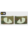 M-TAC NASZYWKA 3D TIGER EYE LASER CUT MULTICAM-FLUORESCENCYJNY 