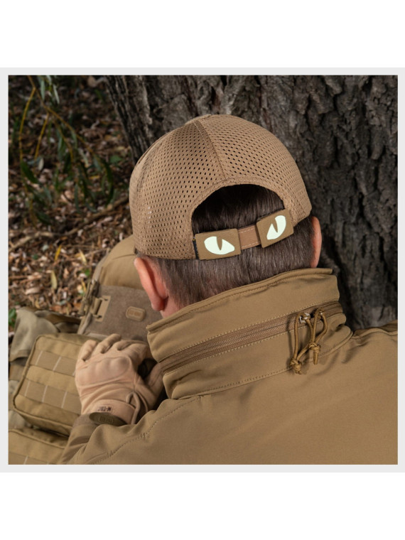 M-TAC NASZYWKA 3D TIGER EYE LASER CUT MULTICAM-FLUORESCENCYJNY 