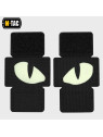 M-TAC Naszywka 3D TIGER EYES Laser Cut CZARNY-FLUORESCENCYJNY