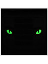 M-TAC Naszywka 3D TIGER EYES Laser Cut CZARNY-FLUORESCENCYJNY