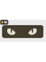 M-TAC Naszywka Kocie Oczy CAT EYES LASER Cut Oliwkowa Fluorescencyjna