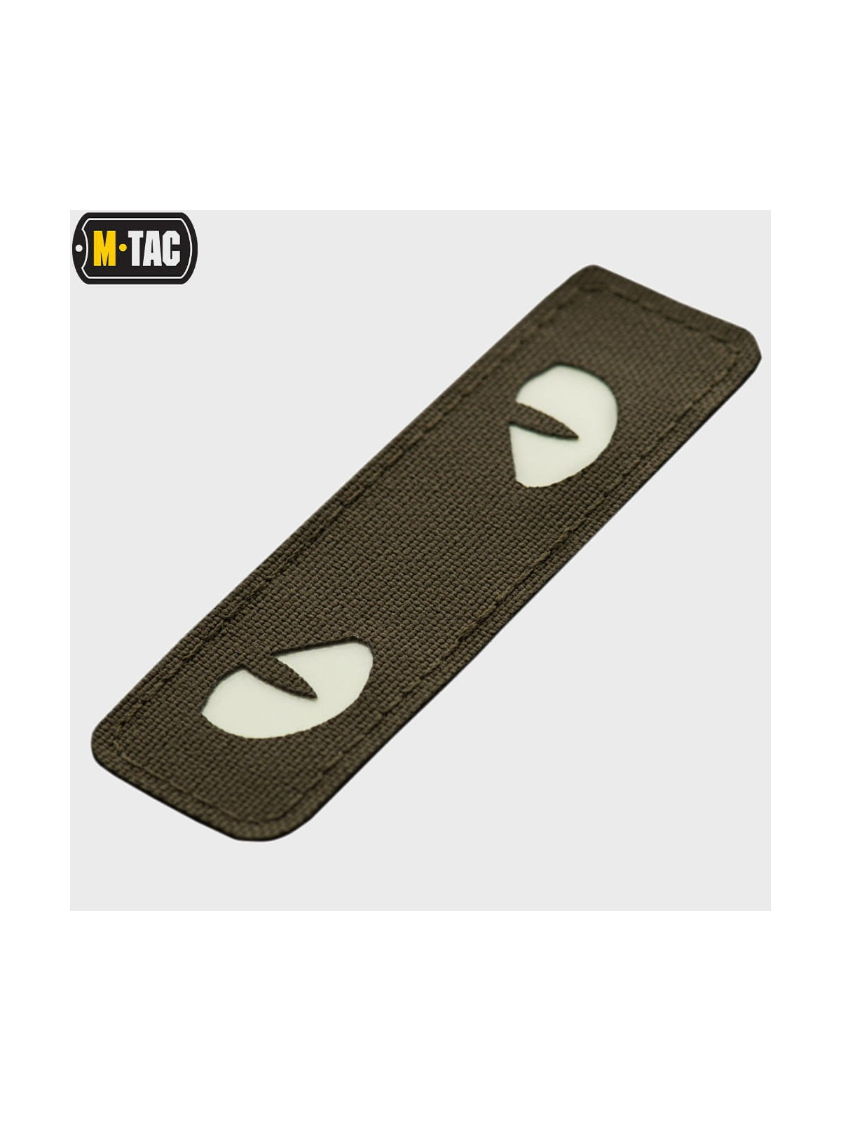 M-TAC Naszywka Kocie Oczy CAT EYES LASER Cut Oliwkowa Fluorescencyjna