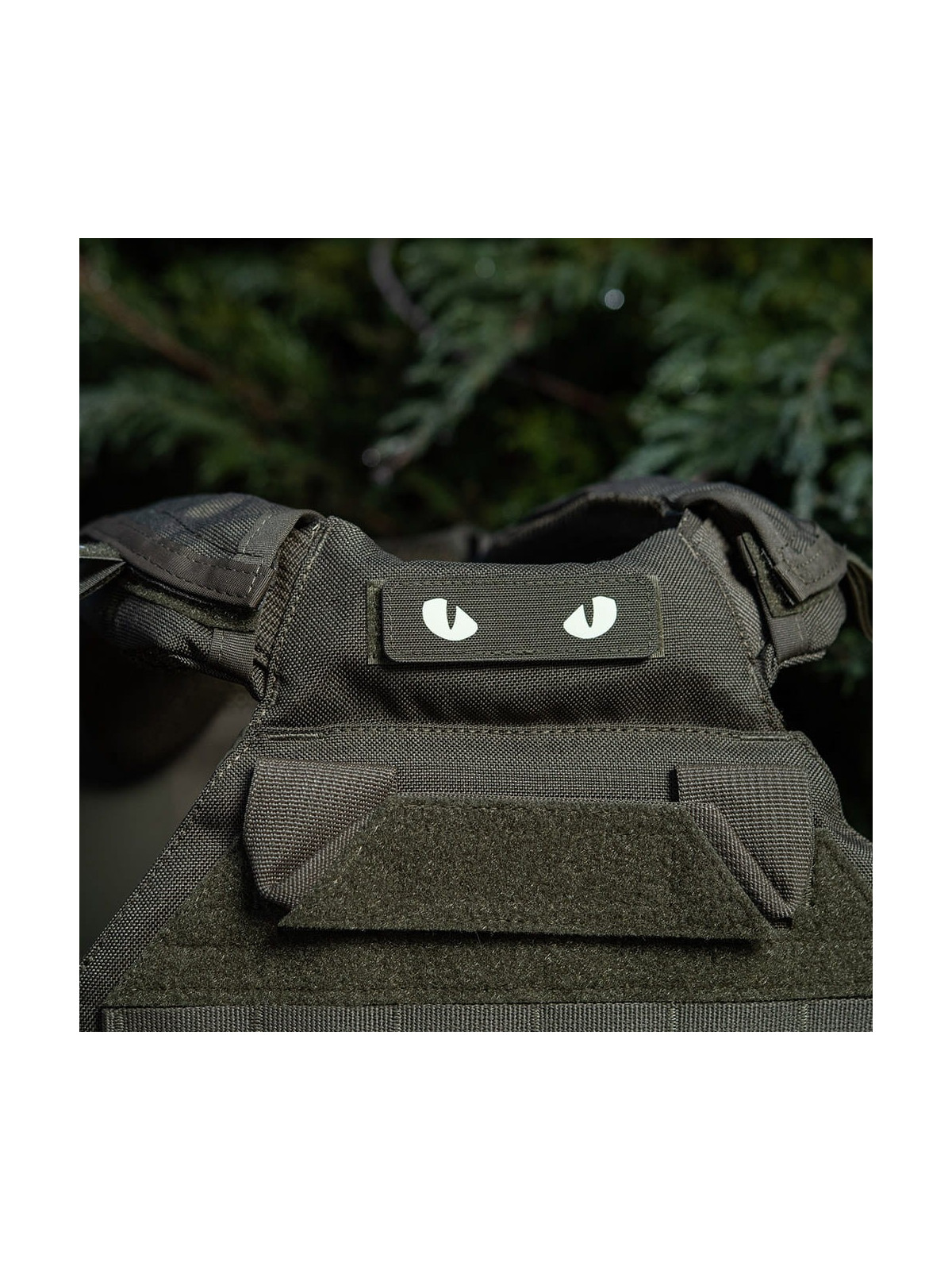 M-TAC Naszywka Kocie Oczy CAT EYES LASER Cut MULTICAM Fluorescencyjna